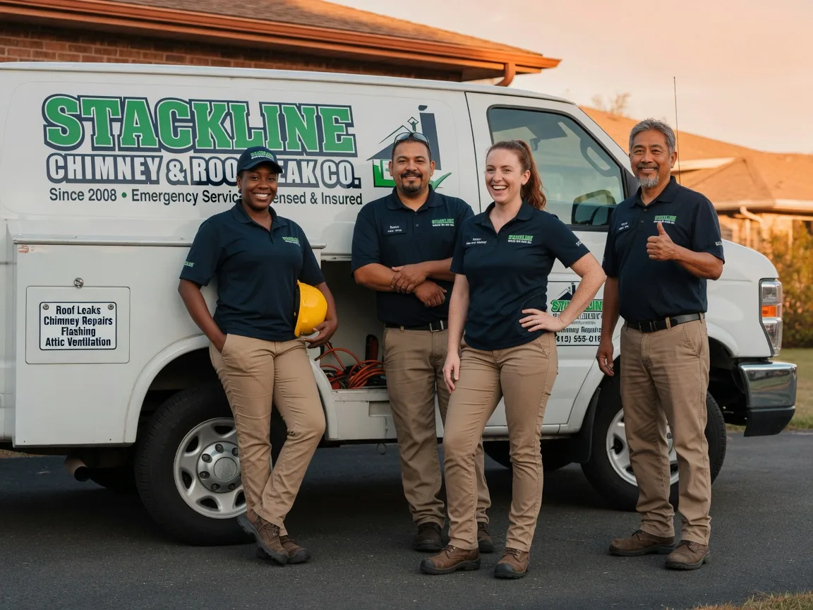 Chimney flashing repair company in Lorain, OH